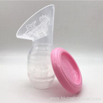 Food grade silicone breastfeeding manual breast pump